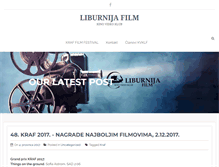 Tablet Screenshot of liburnija-film.hr
